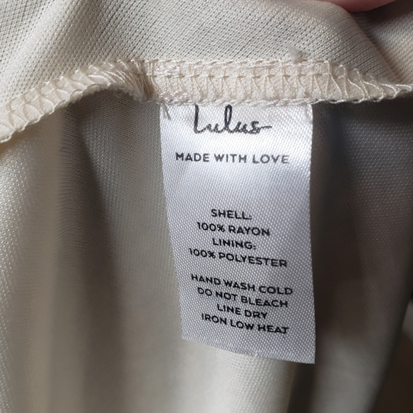 Lulus Excellent Style Olive Green Print Puff Sleeve Mini Dress Size Medium - Picture 5 of 6